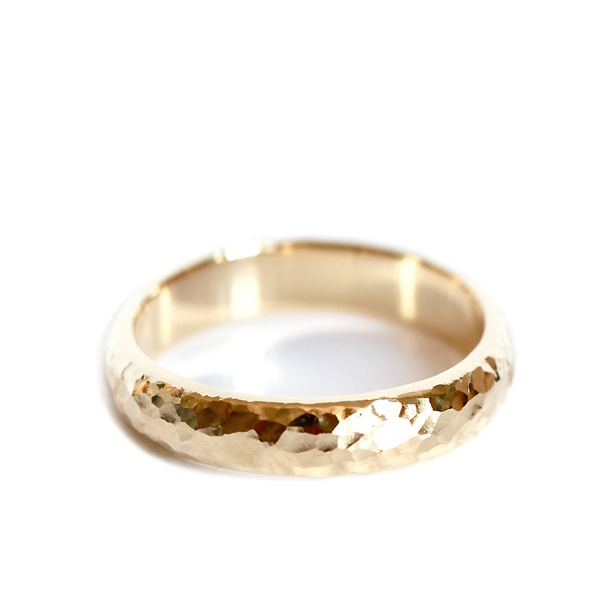 Alliance Dolly-Bijoux T48 Plaqué Or 18K 5 Microns – Jonc Lisse 4 Mm, Unisexe Neuf