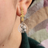BOUCLES D'OREILLES CANA CRYSTAL ENTAILLE