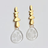 BOUCLES D'OREILLES CANA CRYSTAL ENTAILLE