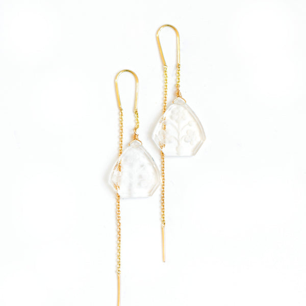 CANA RUTILATED QUARTZ EARRINGS