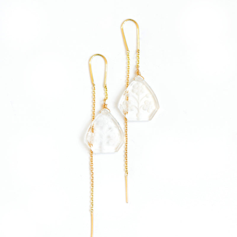 CANA RUTILATED QUARTZ EARRINGS