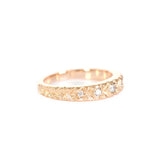 JOSEPHINE DIAMONDS AND 18 CT GOLD ETERNITY RING