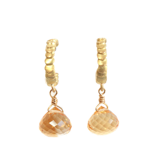 CANA RUTILATED QUARTZ EARRINGS