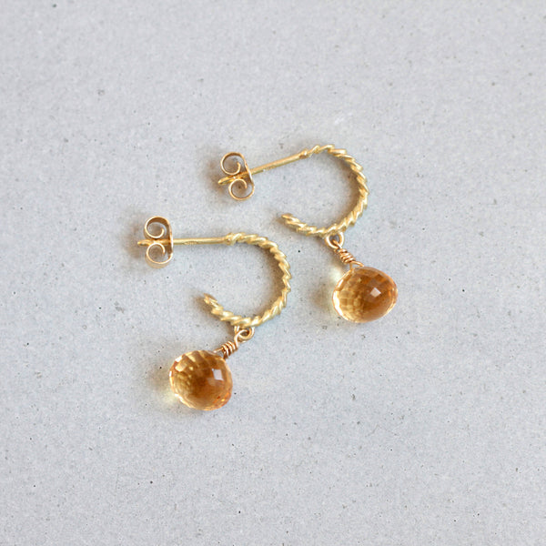 CANA RUTILATED QUARTZ EARRINGS