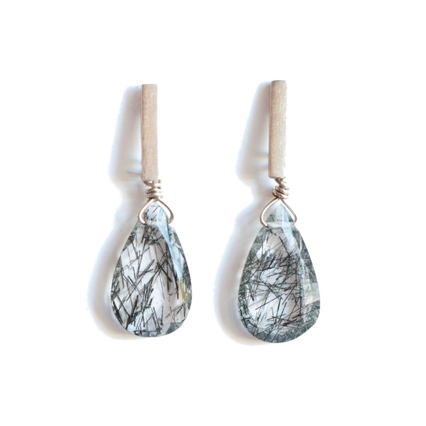BOUCLES D'OREILLES QUARTZ