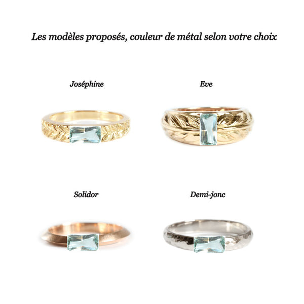 BI COLORS AMÉTRINE WITH OR WITHOUT MOUNT