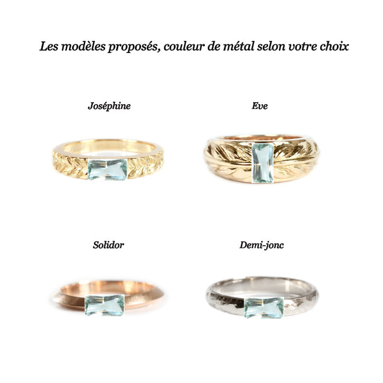 BI COLORS AMÉTRINE WITH OR WITHOUT MOUNT