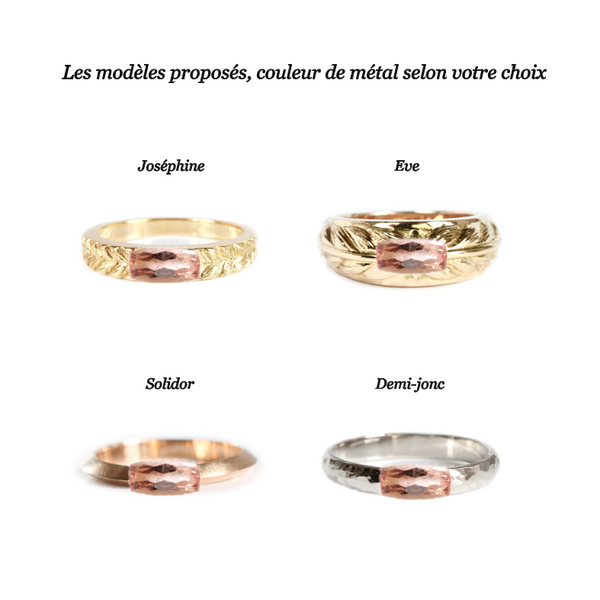 BI COLORS AMÉTRINE WITH OR WITHOUT MOUNT