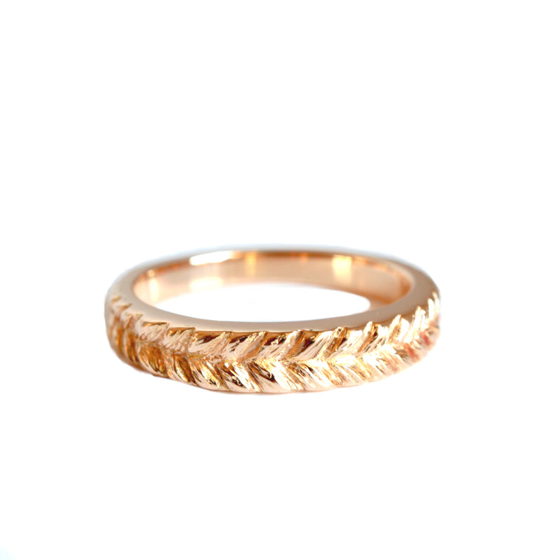 BAGUE JOSÉPHINE OR CHAMPAGNE 18 CT