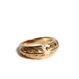 BAGUE EVE OR CHAMPAGNE 18 CT