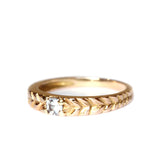 JOSEPHINE DIAMOND AND 18 CT GOLD SOLITAIRE RING