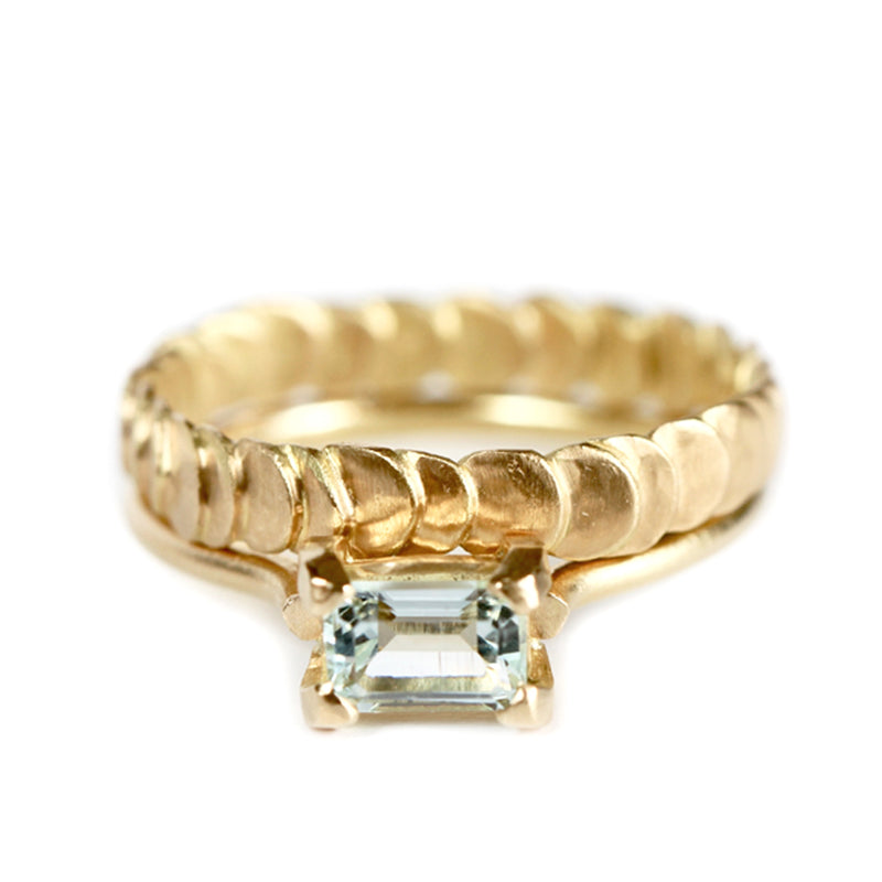 FRIEDA H RING 18 CT RECYCLED GOLD